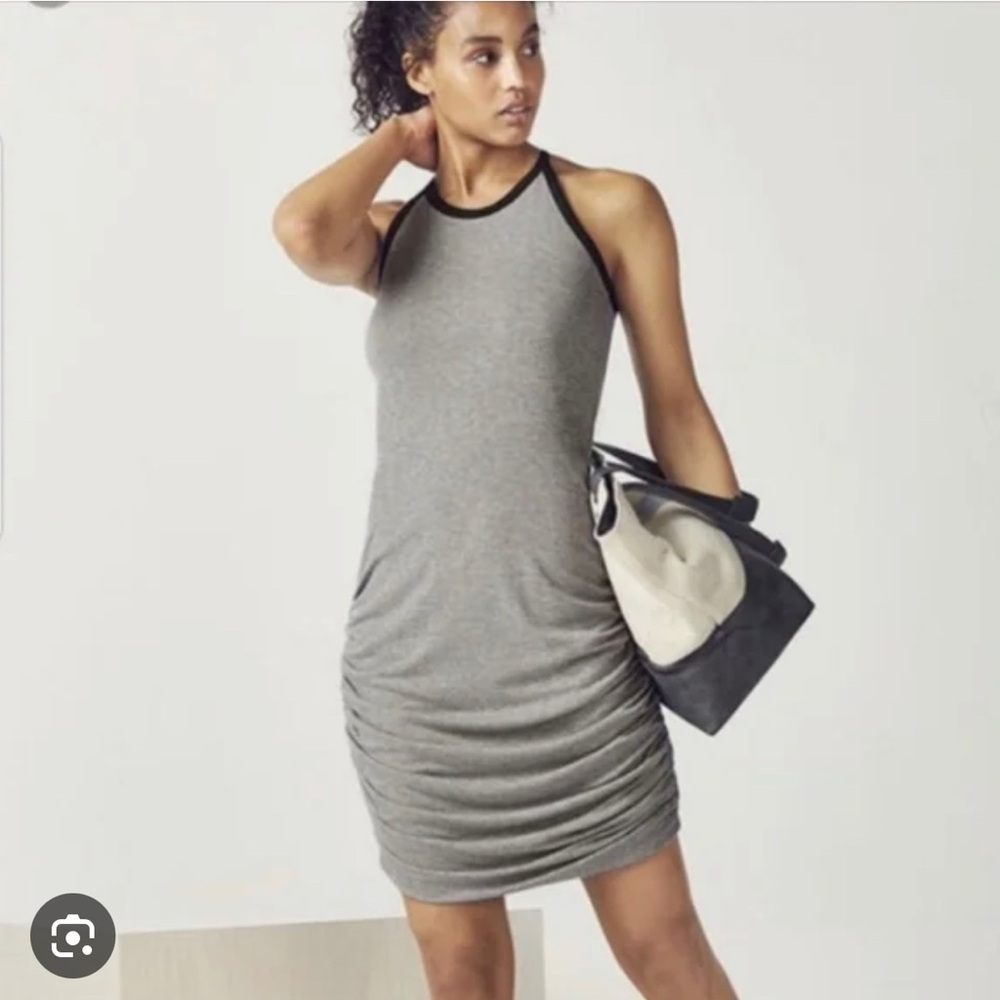 Fabletics Leilani Shirred Genius Dress, sz Small